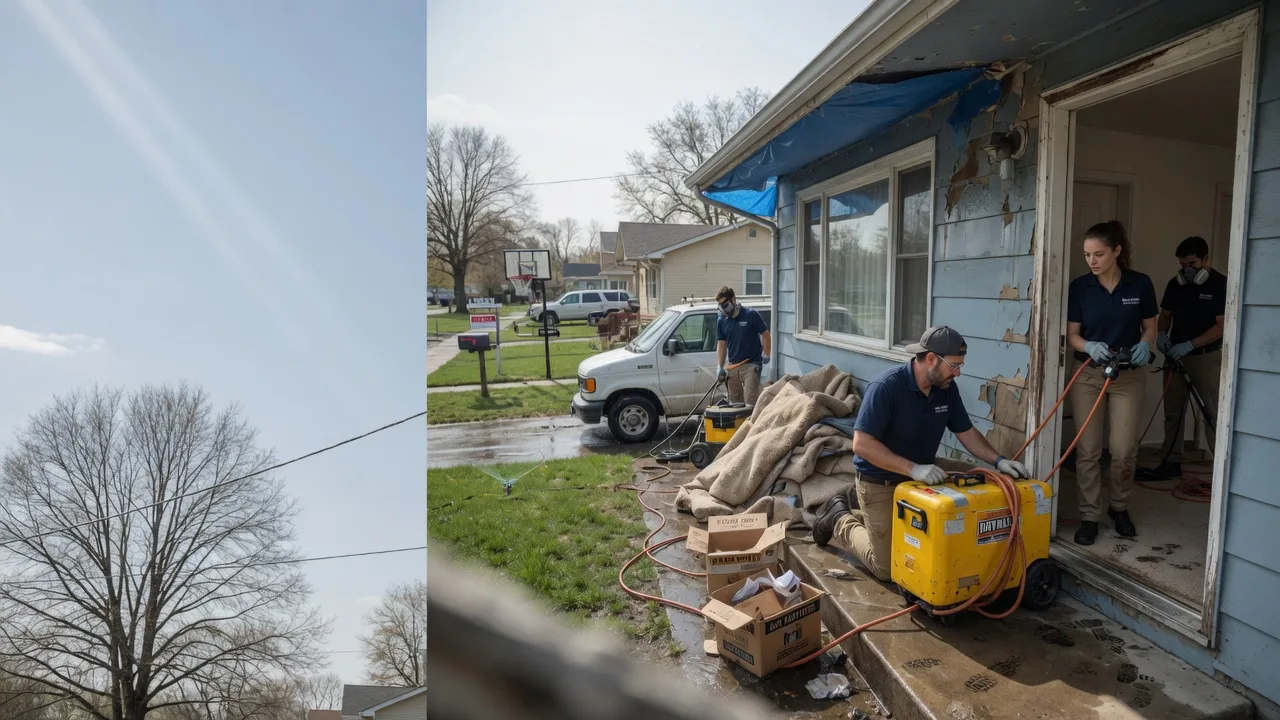 Basement Flood Cleanup in Westport, SD near me